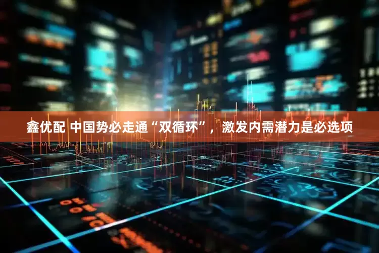 鑫优配 中国势必走通“双循环”，激发内需潜力是必选项